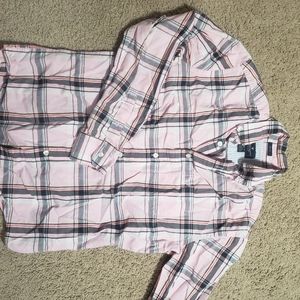 American eagle prep fit button up xs